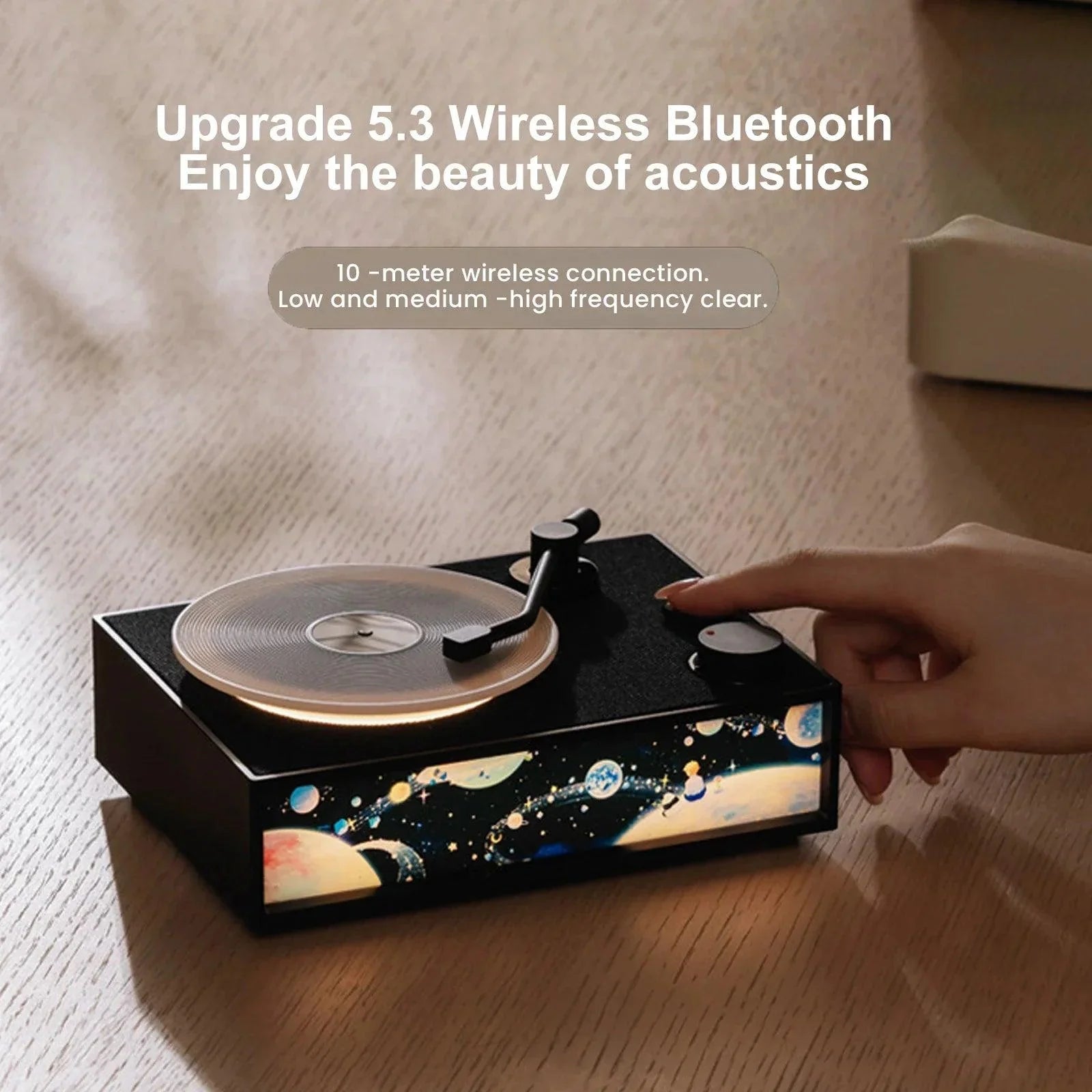 Aroma Vinyl Bluetooth Speaker