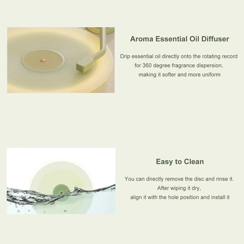 Aroma Vinyl Bluetooth Speaker