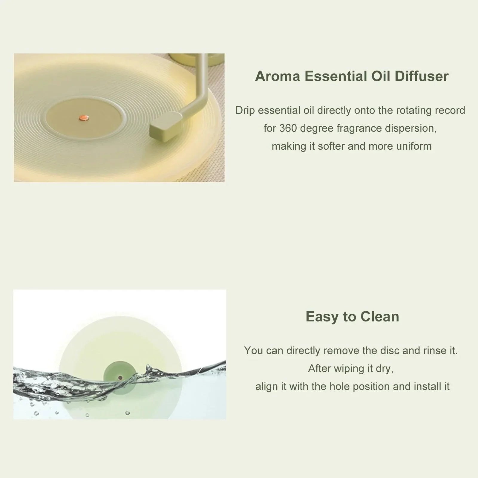 Aroma Vinyl Bluetooth Speaker