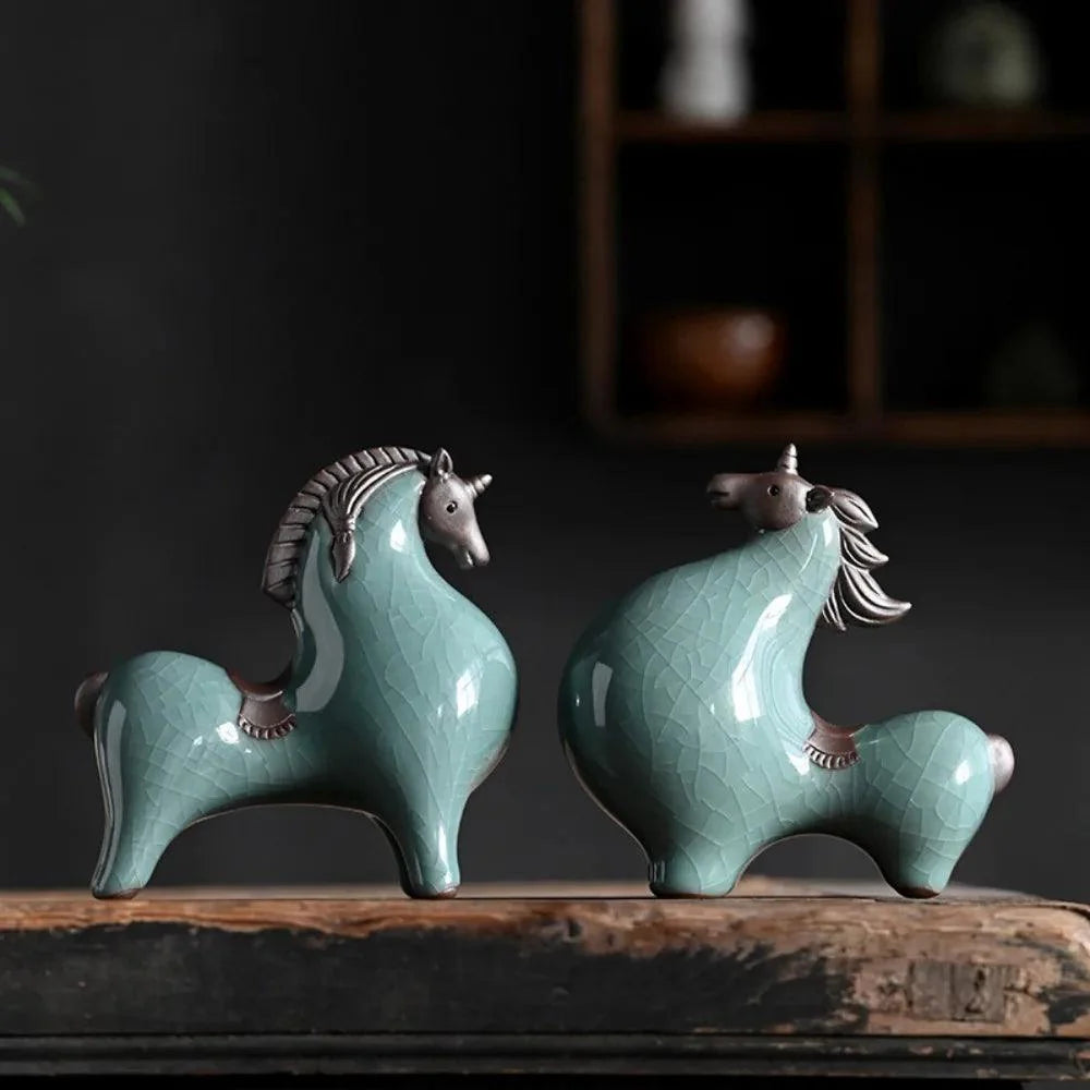 Ceramic Horse Ornament