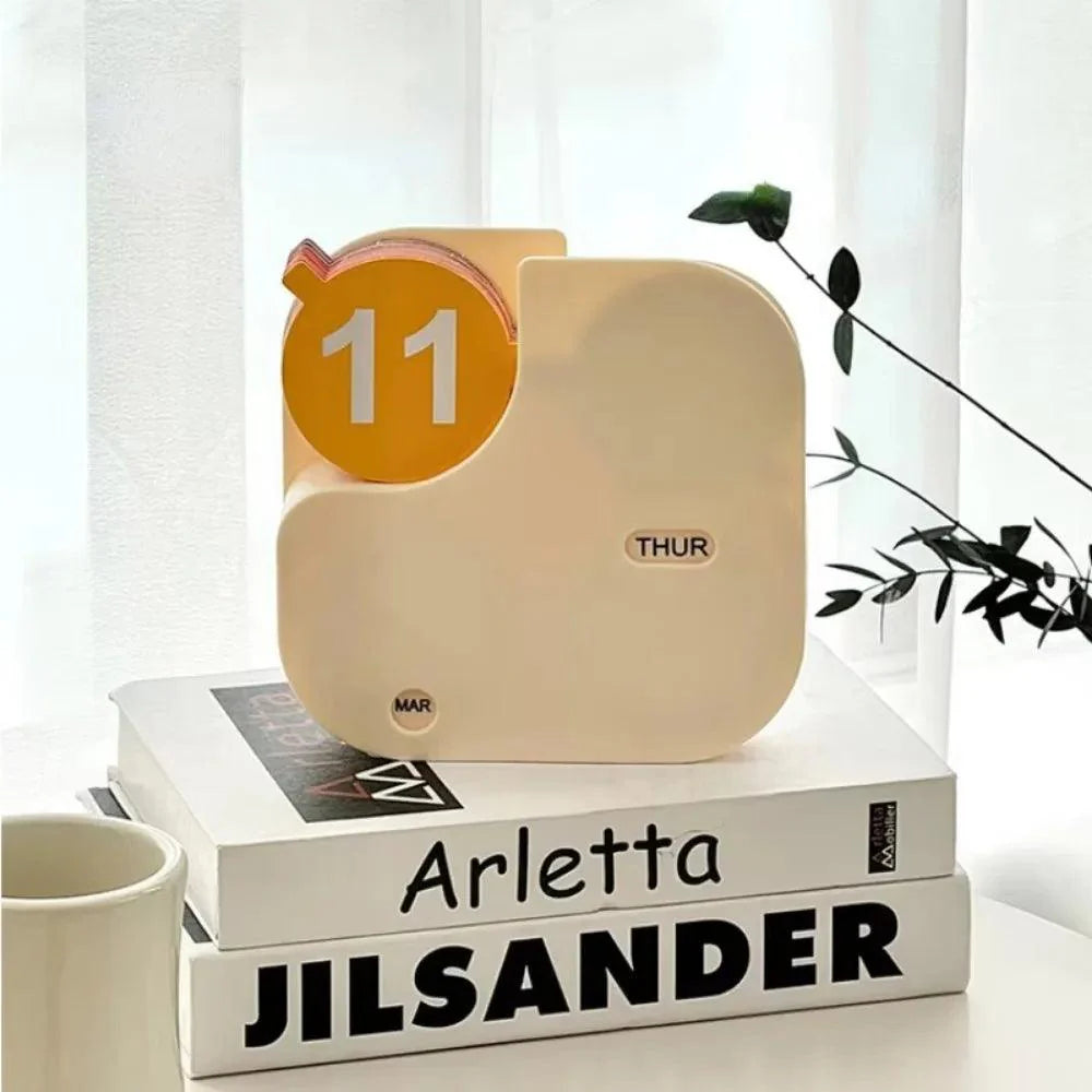 Flipping Desk Calendar