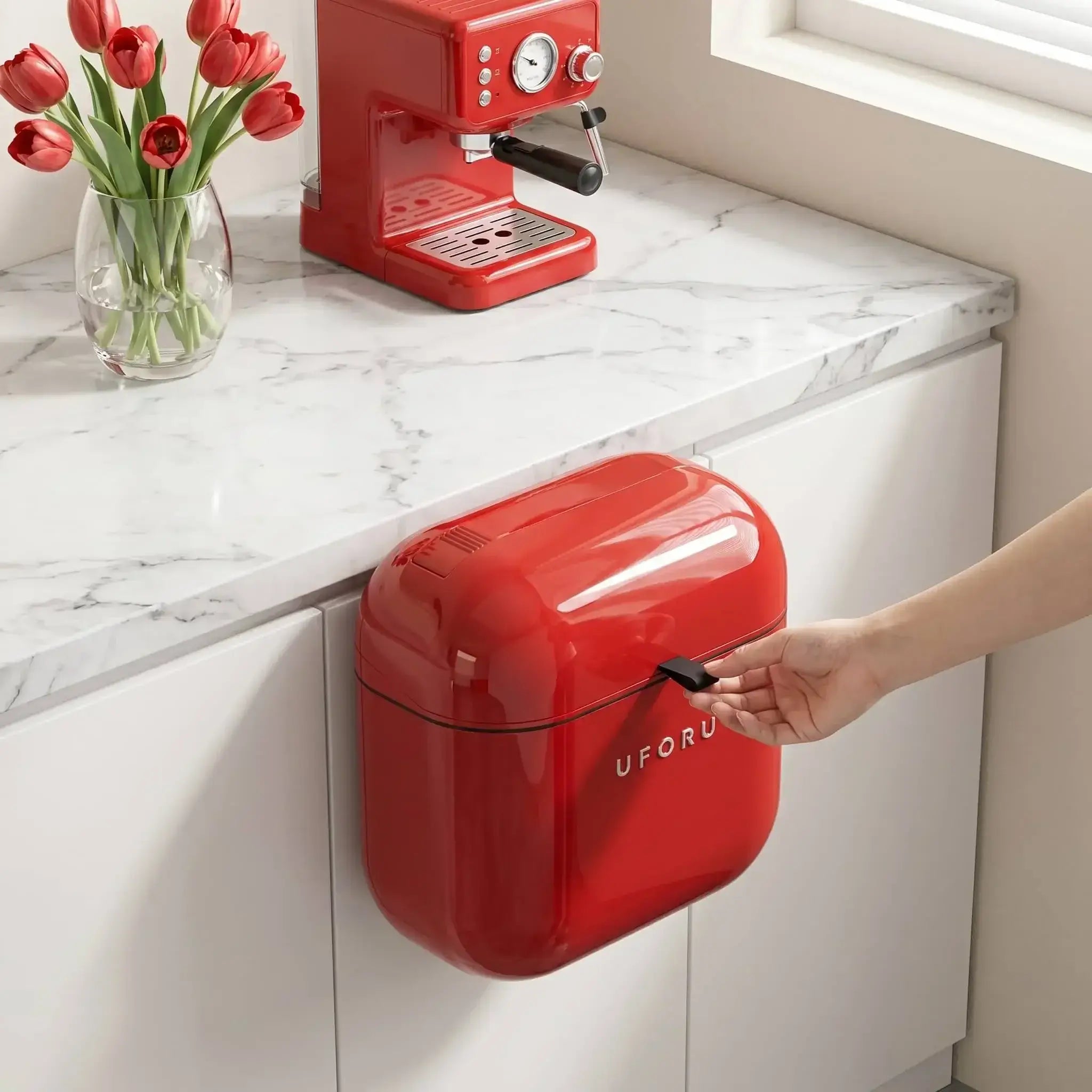 Contemporary Kitchen Waste Bin _ Design Meets Daily Utility