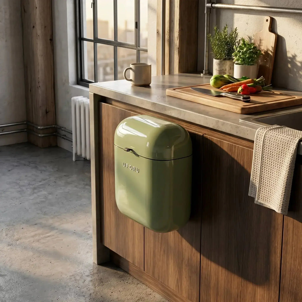 Contemporary Kitchen Waste Bin _ Design Meets Daily Utility