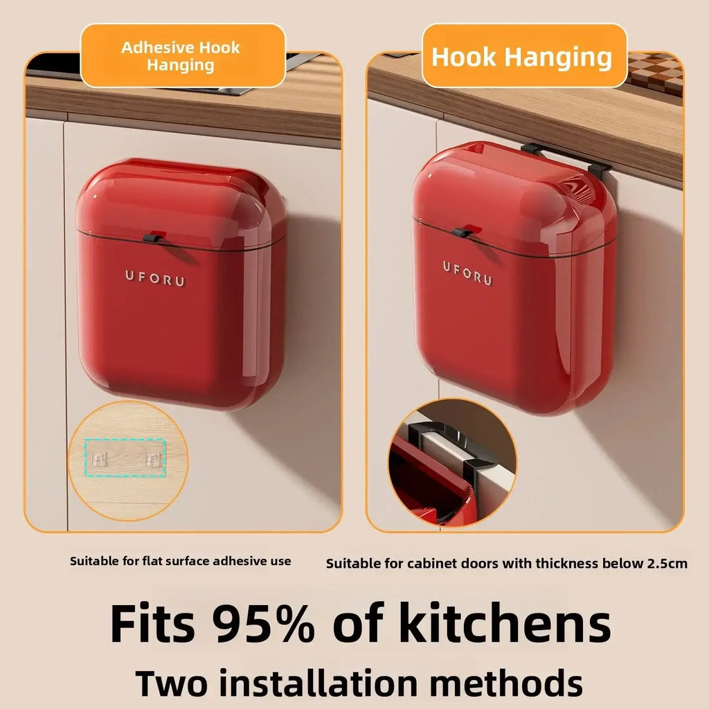 Contemporary Kitchen Waste Bin _ Design Meets Daily Utility