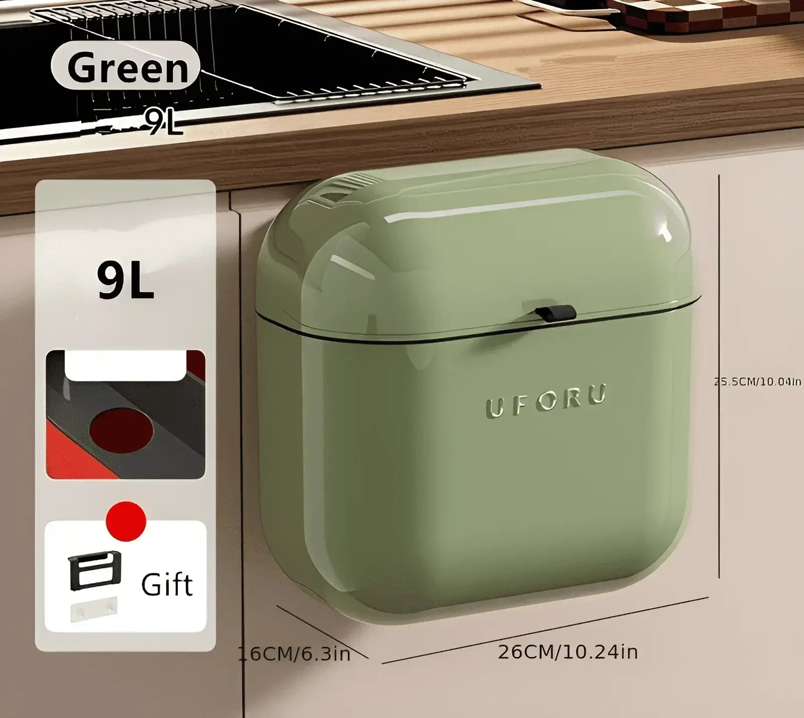 Contemporary Kitchen Waste Bin _ Design Meets Daily Utility