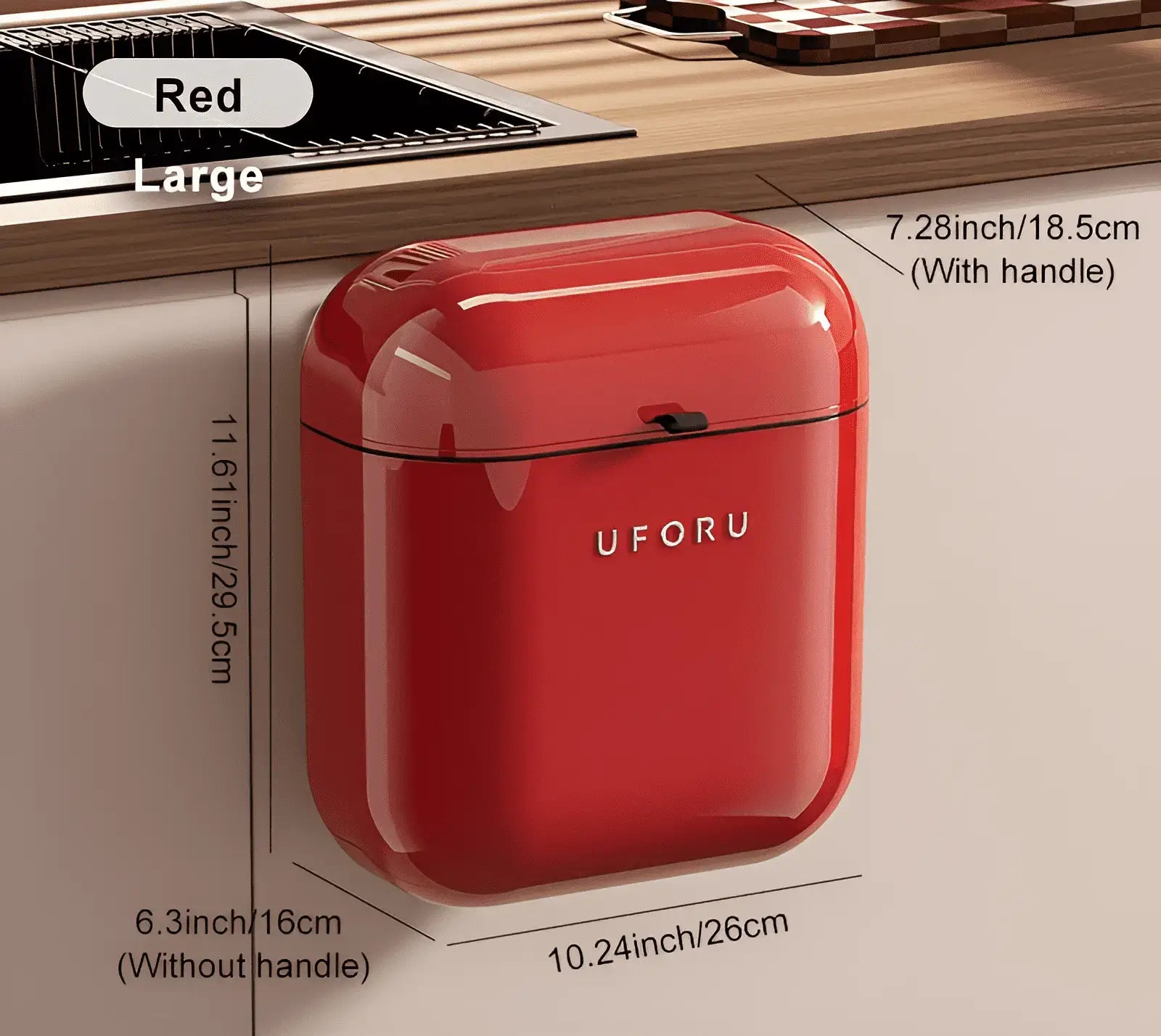 Contemporary Kitchen Waste Bin _ Design Meets Daily Utility