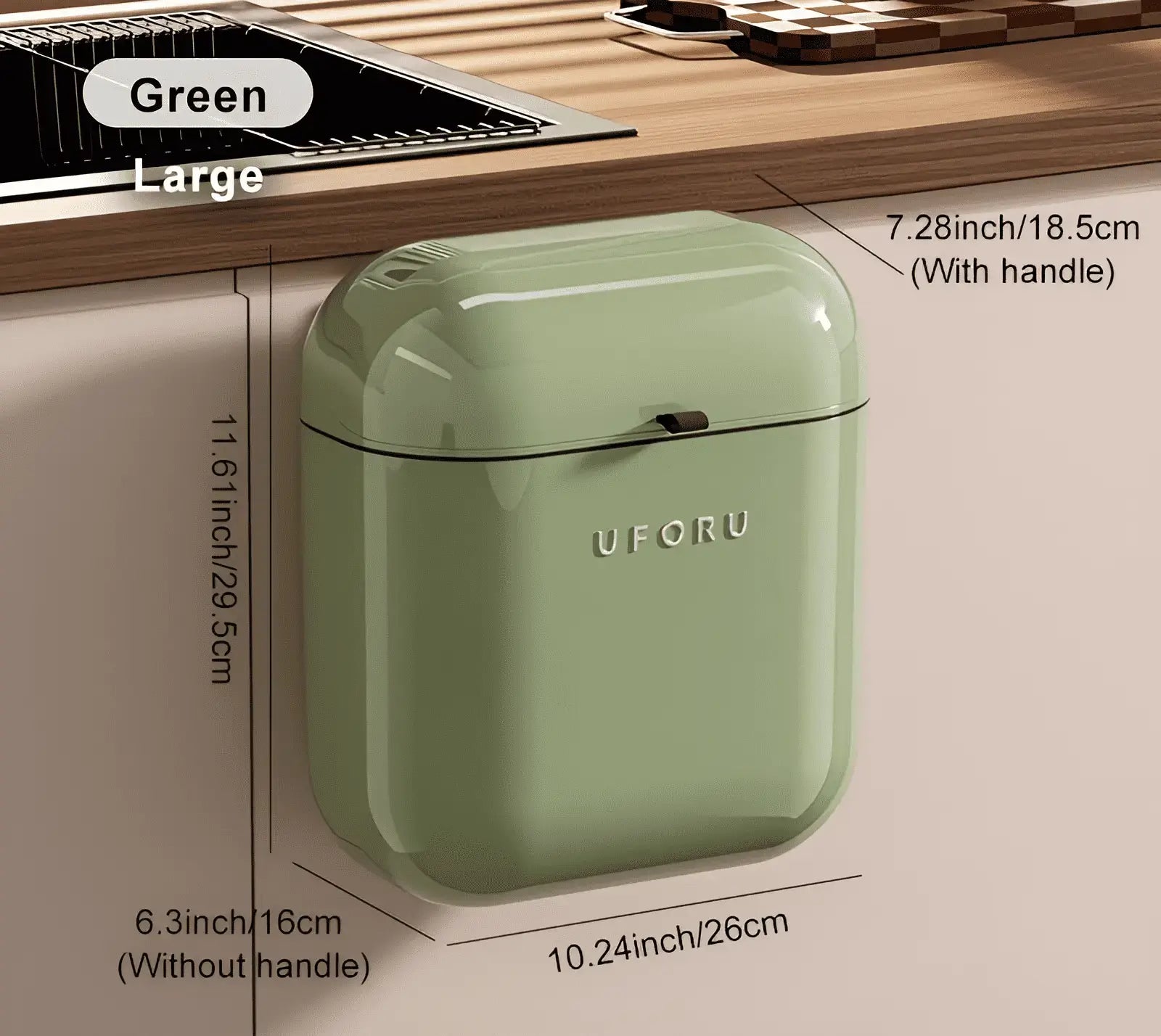 Contemporary Kitchen Waste Bin _ Design Meets Daily Utility