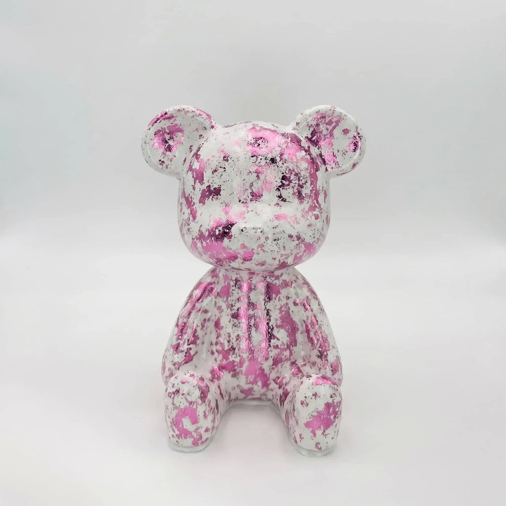 Luxe Noir Bear Figure