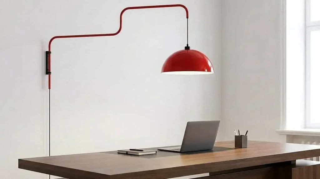 Rotatable Swing Arm Wall Lamp