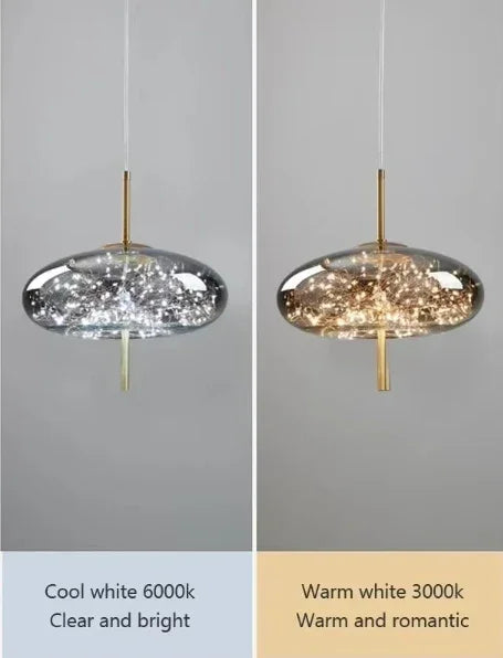 Modern Luxury Glass Pendent