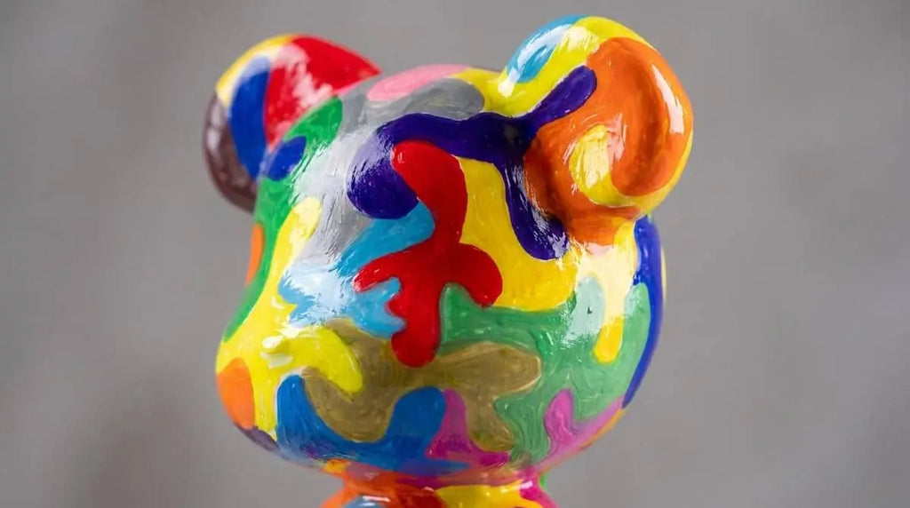 Puzzle Bear Figure