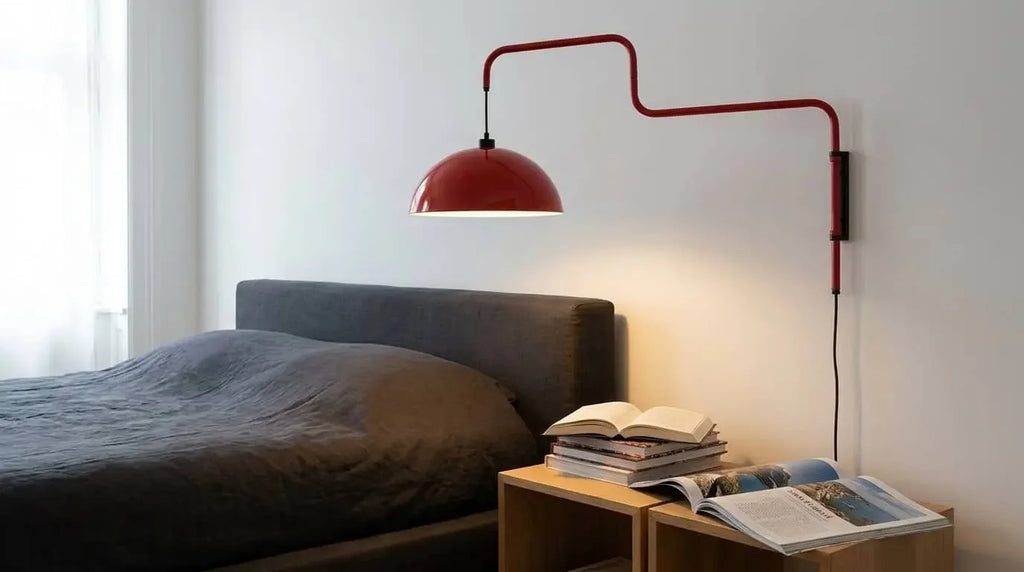 Rotatable Swing Arm Wall Lamp