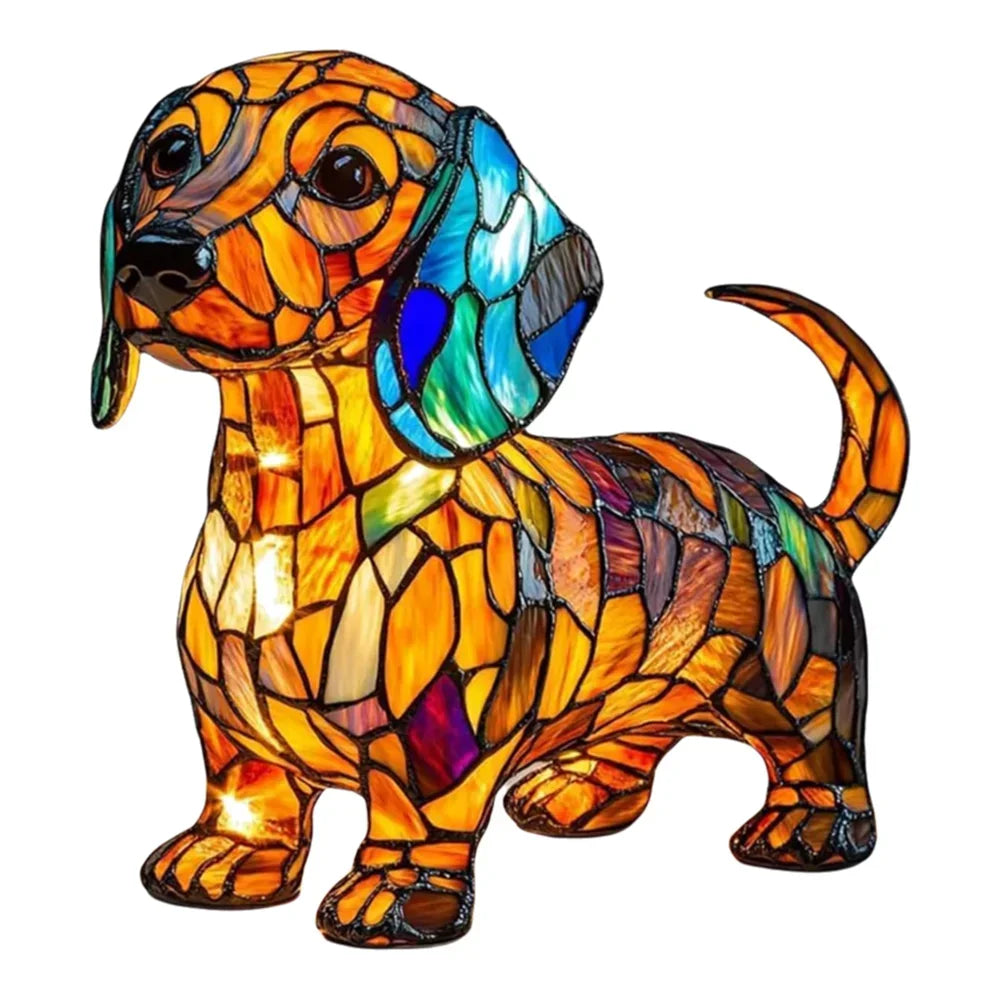 Dog Art Night Lamp _ Charm and a cozy glow
