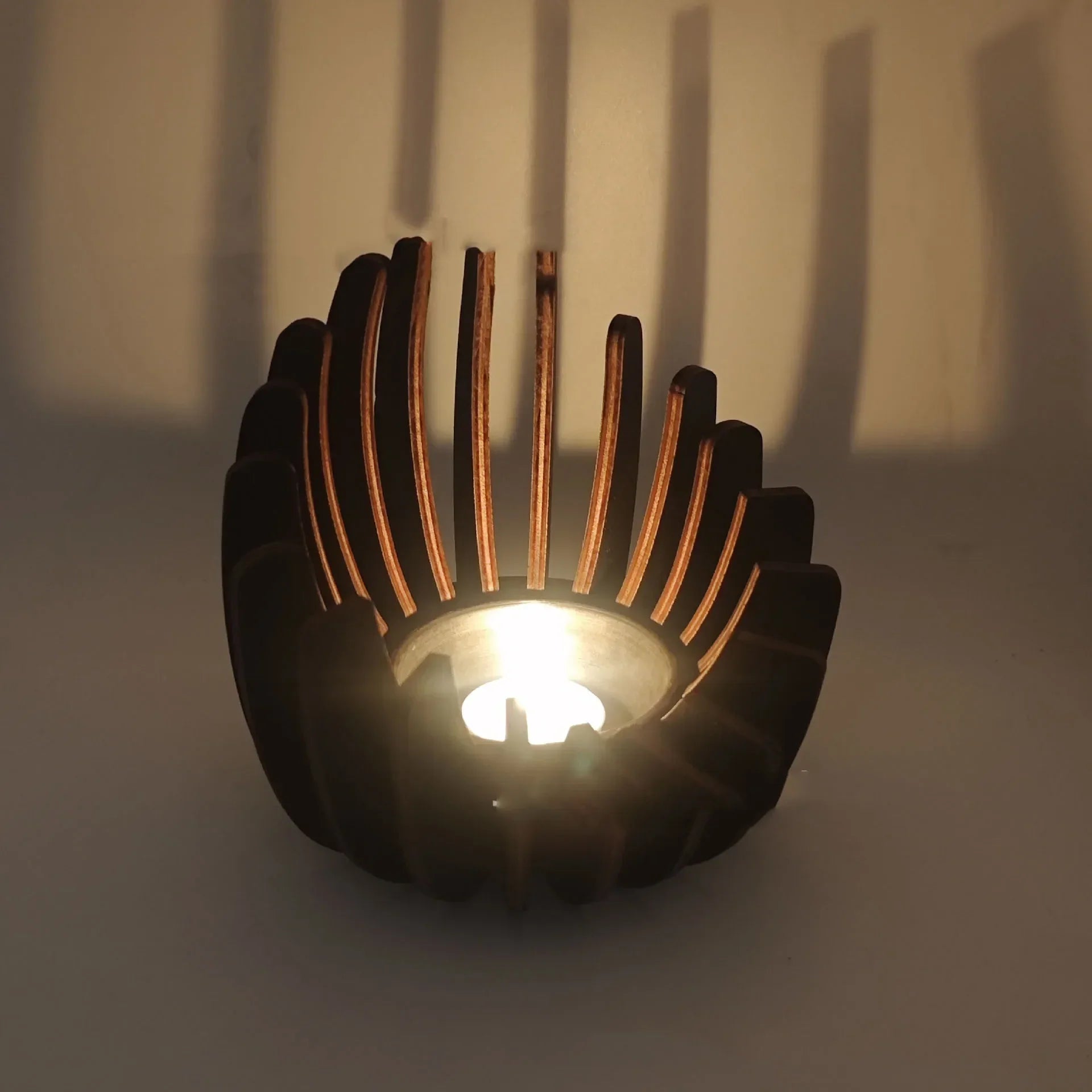 Lotus Shaped Candle Holder _ Brings calm, floral elegance
