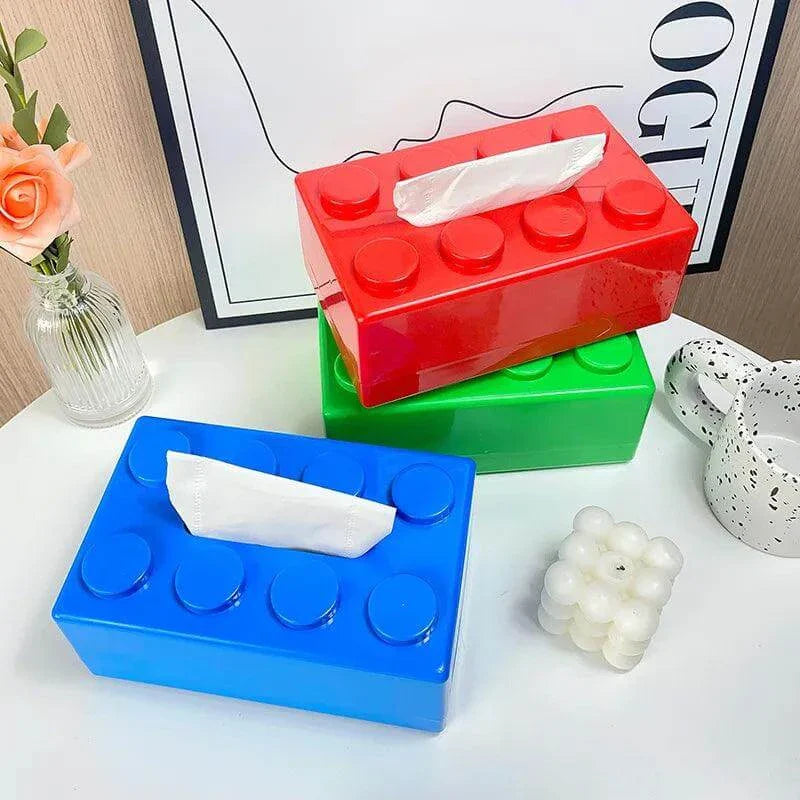 Lego Block Tissue Box