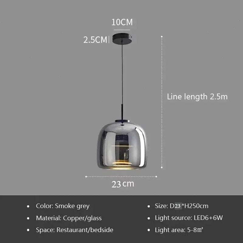 Nordic Glass Luxury Pendant