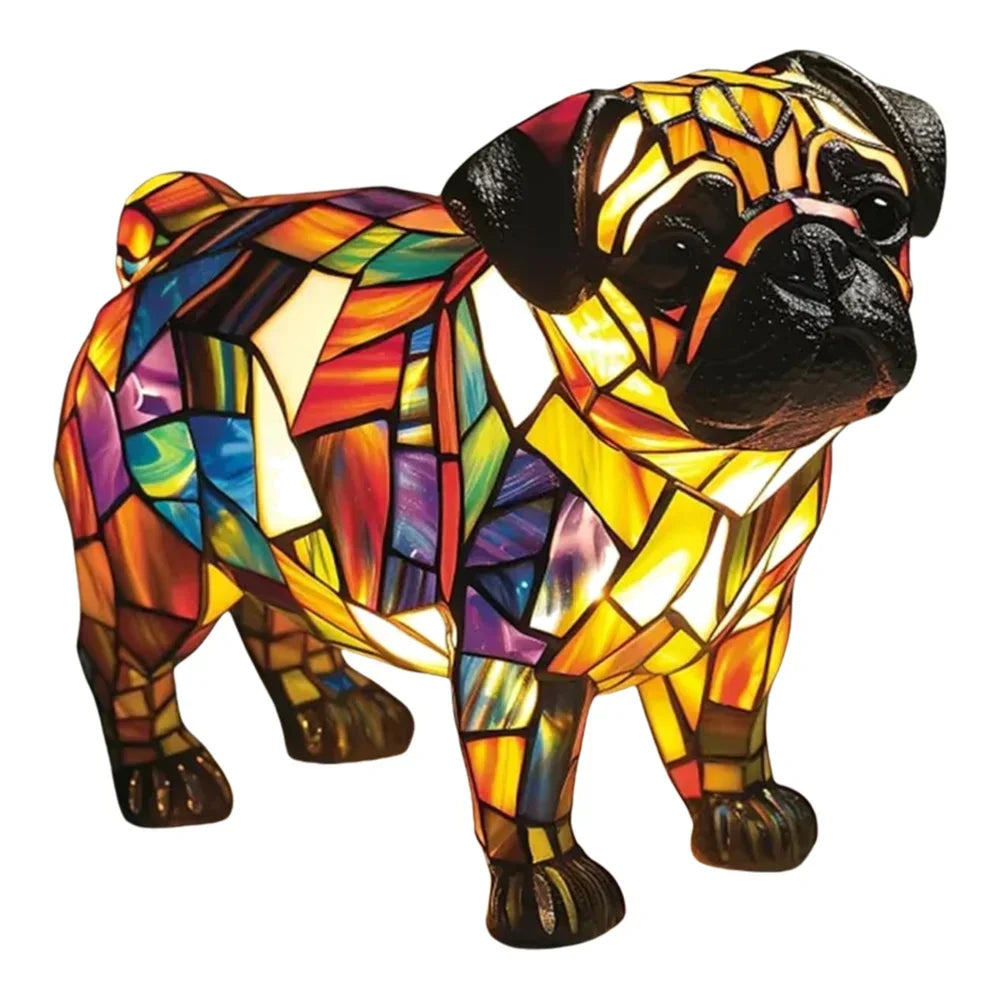 Dog Art Night Lamp _ Charm and a cozy glow