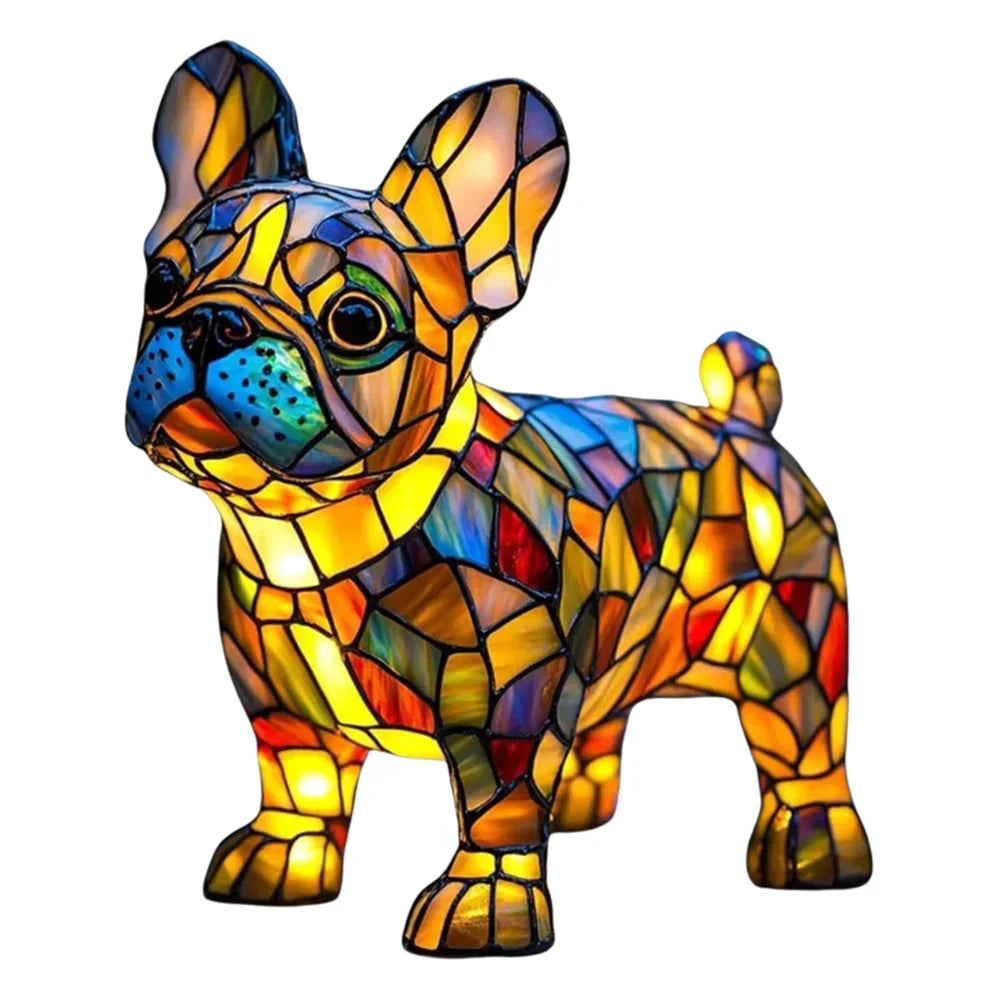 Dog Art Night Lamp _ Charm and a cozy glow