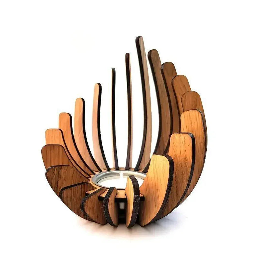 Lotus Shaped Candle Holder _ Brings calm, floral elegance