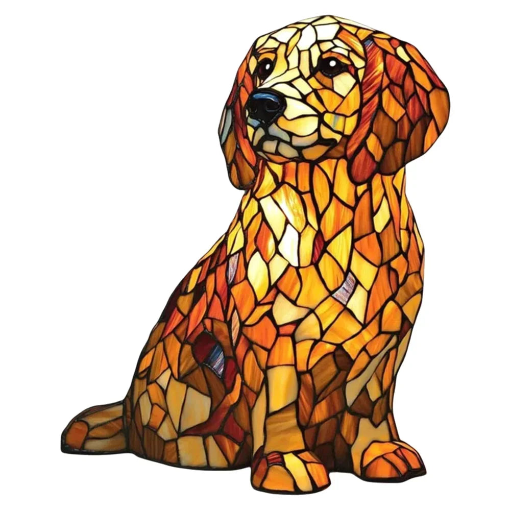 Dog Art Night Lamp _ Charm and a cozy glow