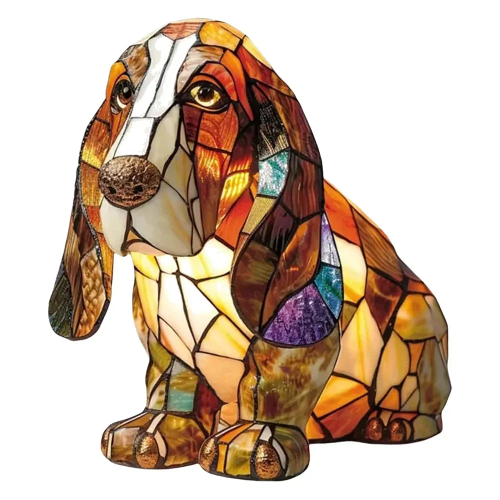 Dog Art Night Lamp _ Charm and a cozy glow