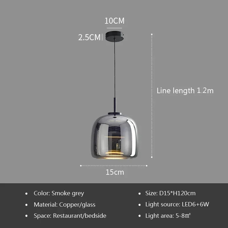 Nordic Glass Luxury Pendant