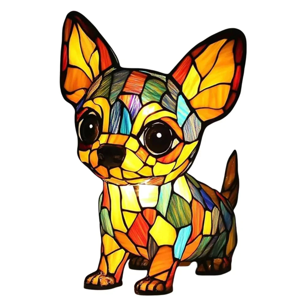 Dog Art Night Lamp _ Charm and a cozy glow