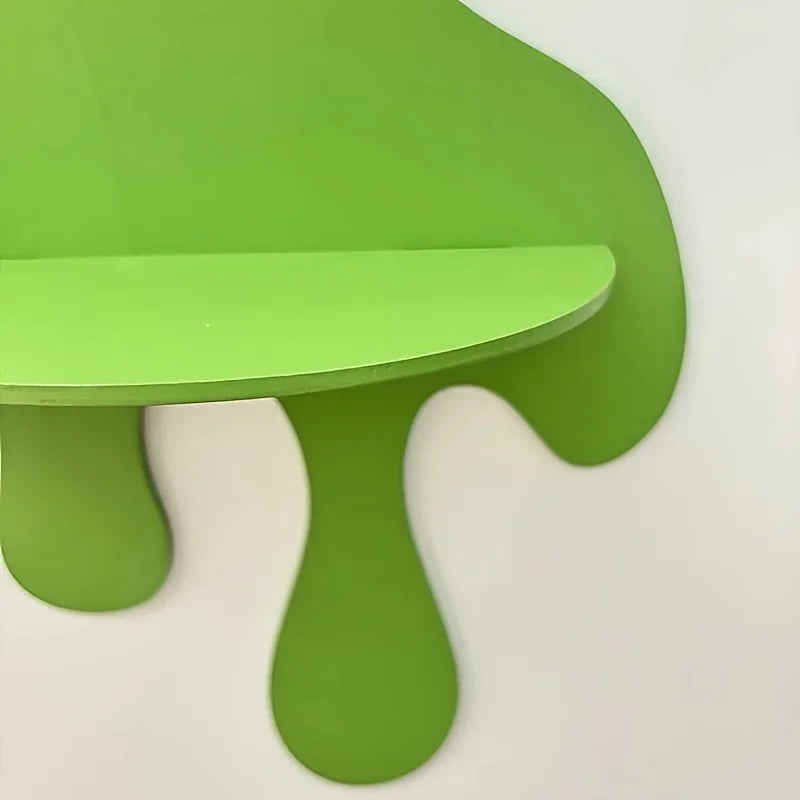 Wooden waterdrop Shelf _ Stylish Wall Accent