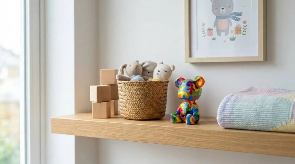 Puzzle Bear Figure