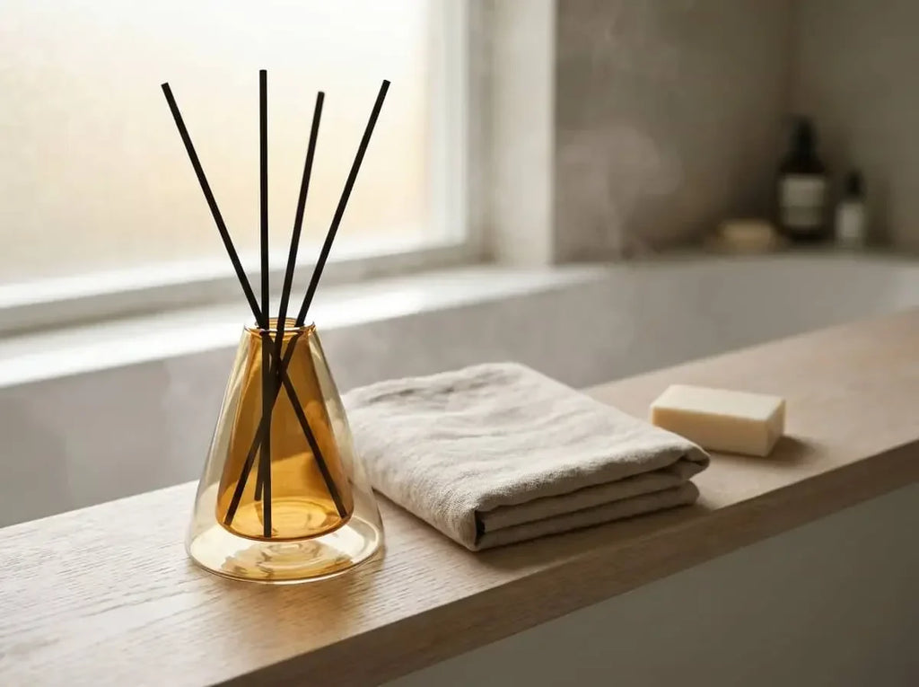 Triangle Glass Aromatherapy Vase