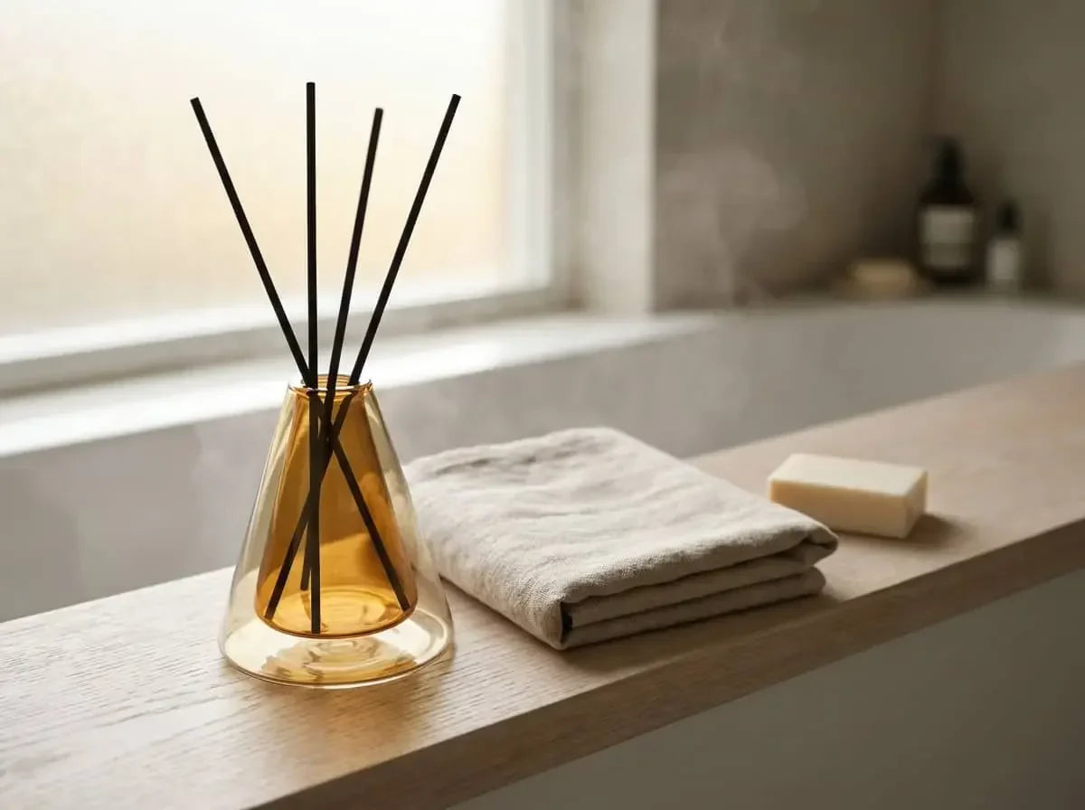 Triangle Glass Aromatherapy Vase