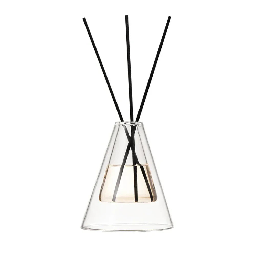 Triangle Glass Aromatherapy Vase