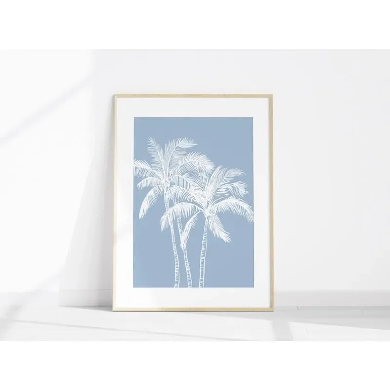 Tropical Coastal Wall Art