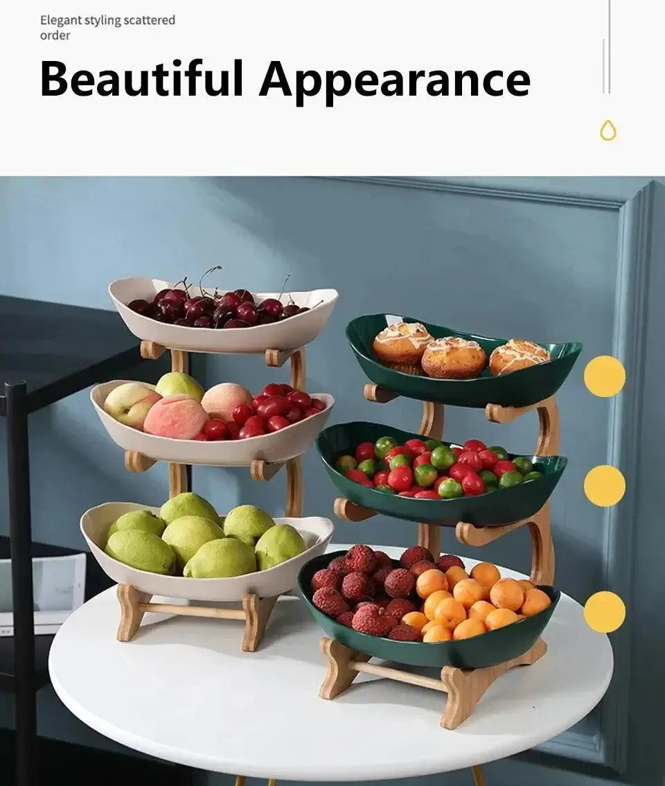 Wooden Fruit Tray