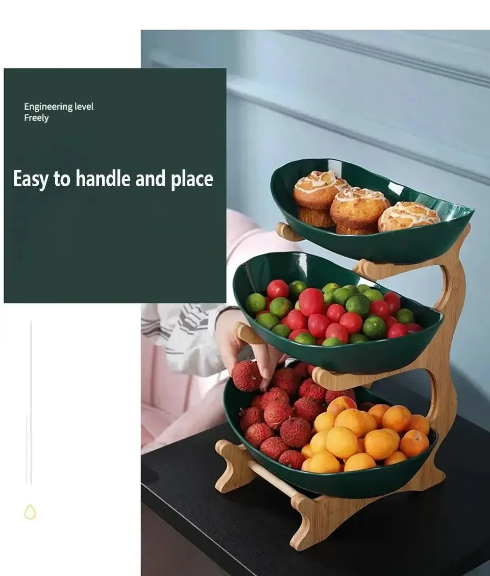 Wooden Fruit Tray