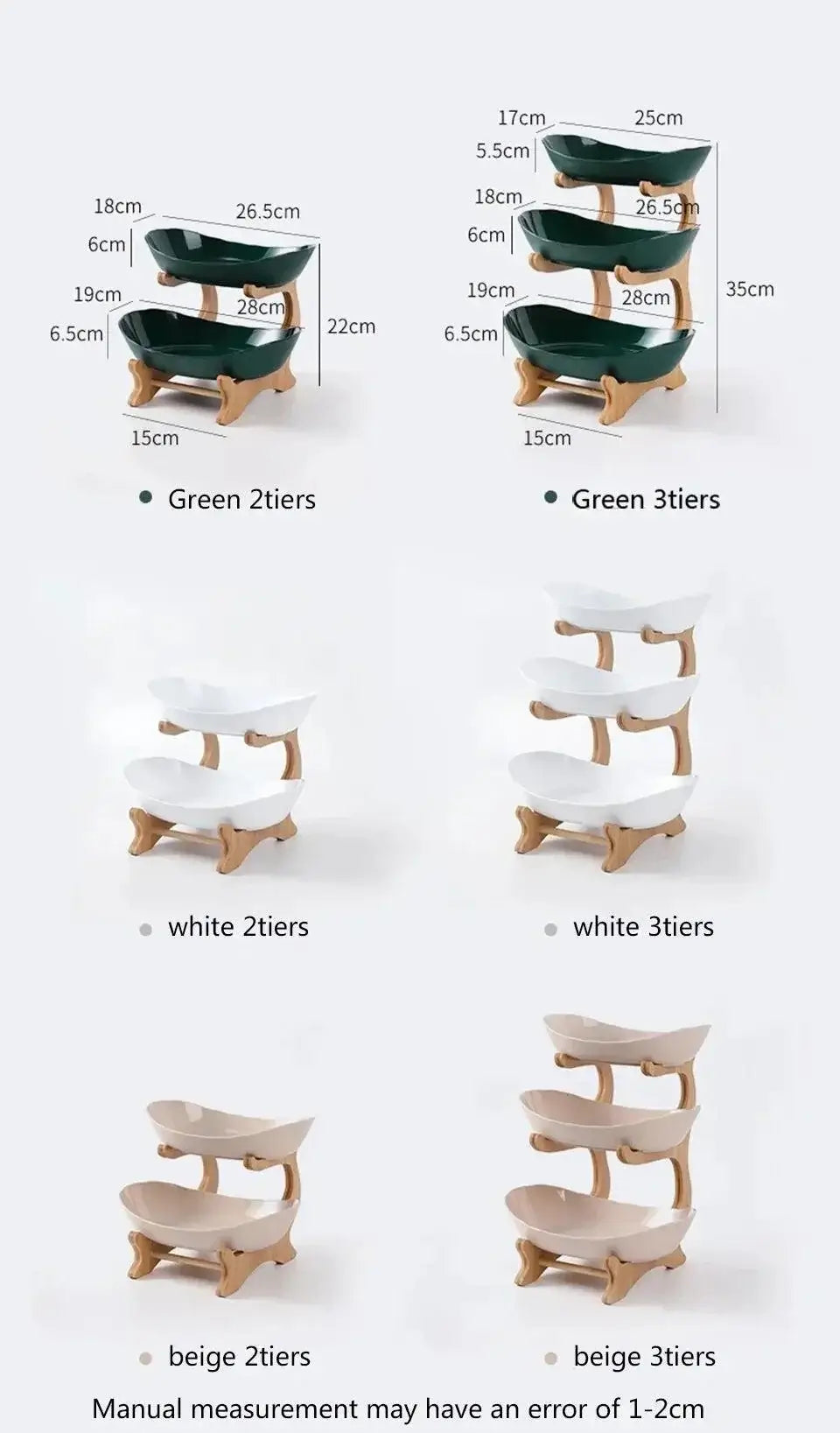 Wooden Fruit Tray