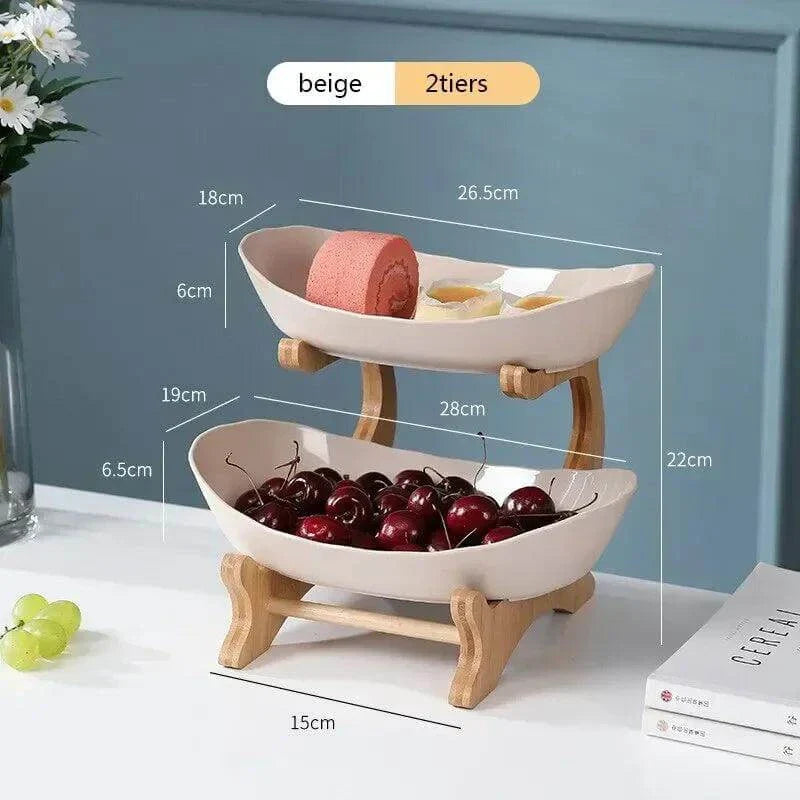 Wooden Fruit Tray
