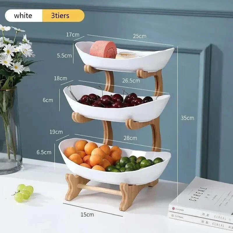 Wooden Fruit Tray