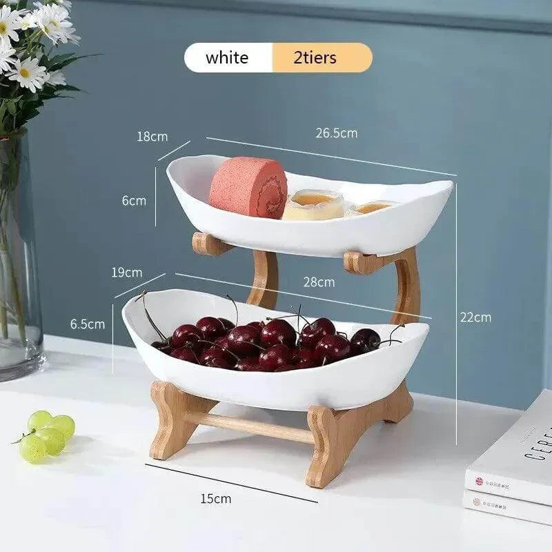 Wooden Fruit Tray