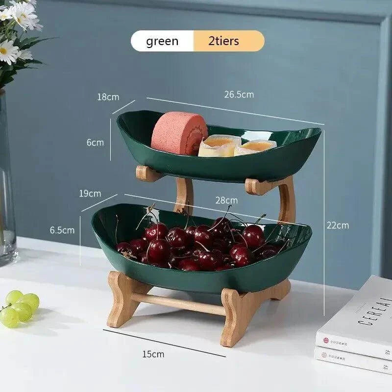 Wooden Fruit Tray