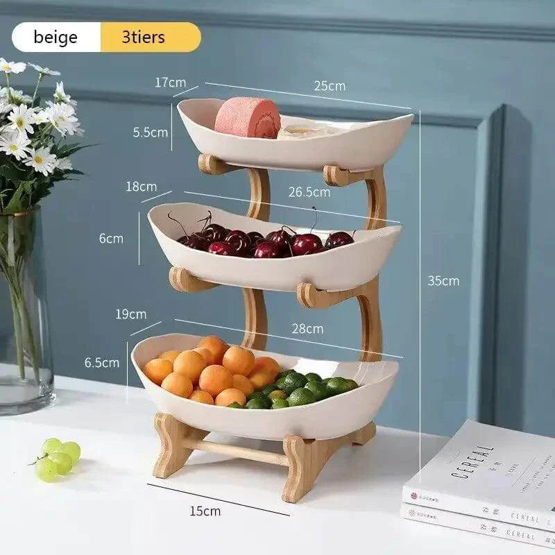 Wooden Fruit Tray