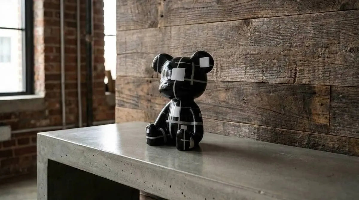 Mosaic Bear Figure