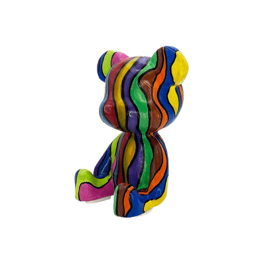 Flow Art Bear Figure