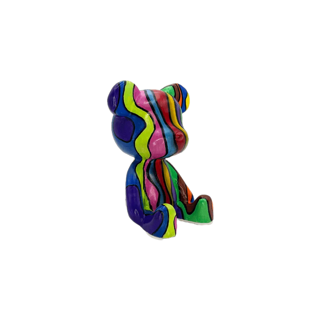Flow Art Bear Figure