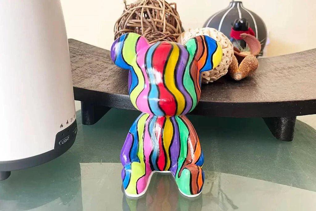 Flow Art Bear Figure