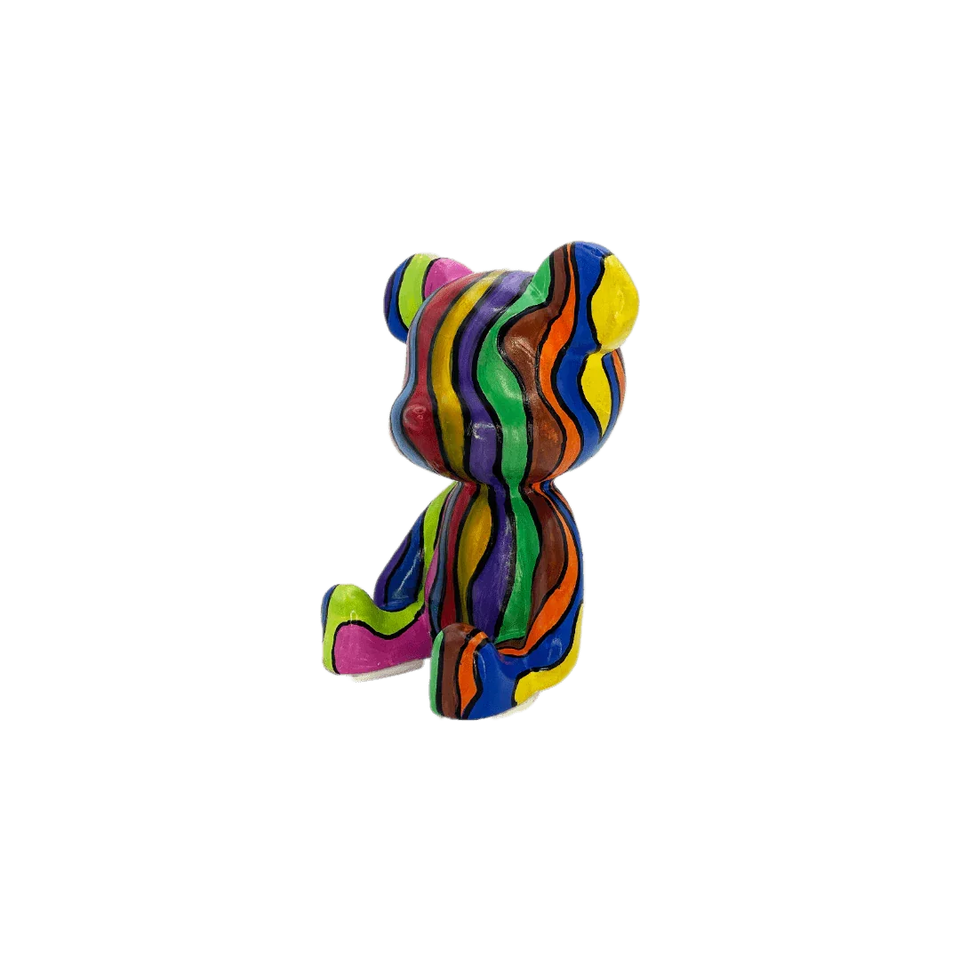 Flow Art Bear Figure