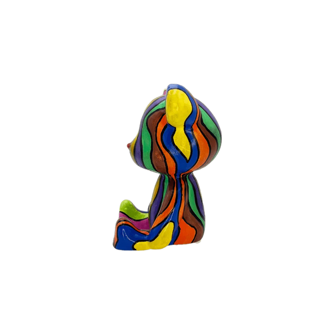 Flow Art Bear Figure