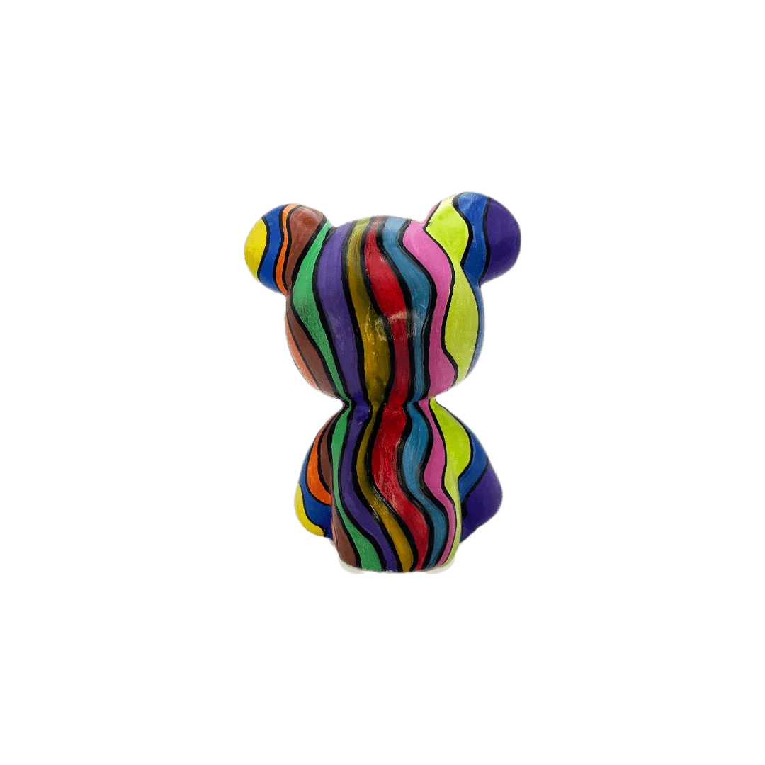 Flow Art Bear Figure