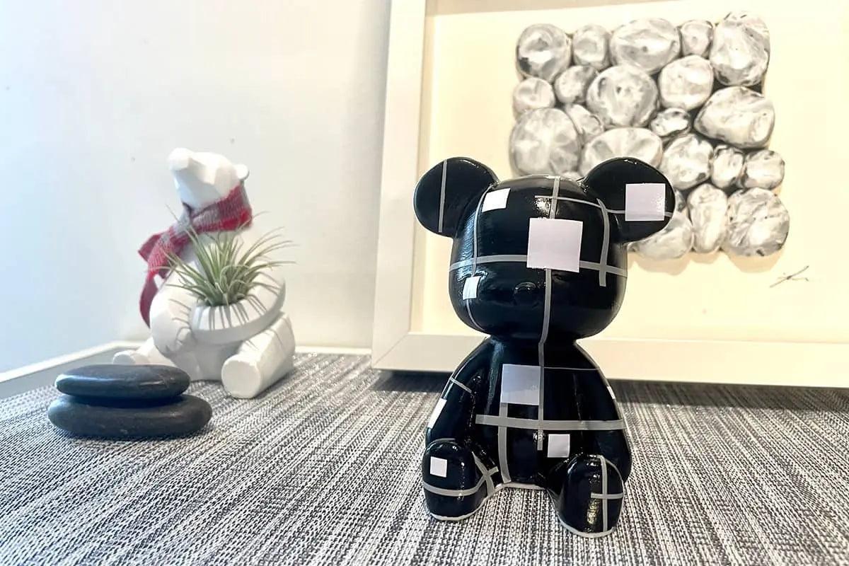 Mosaic Bear Figure