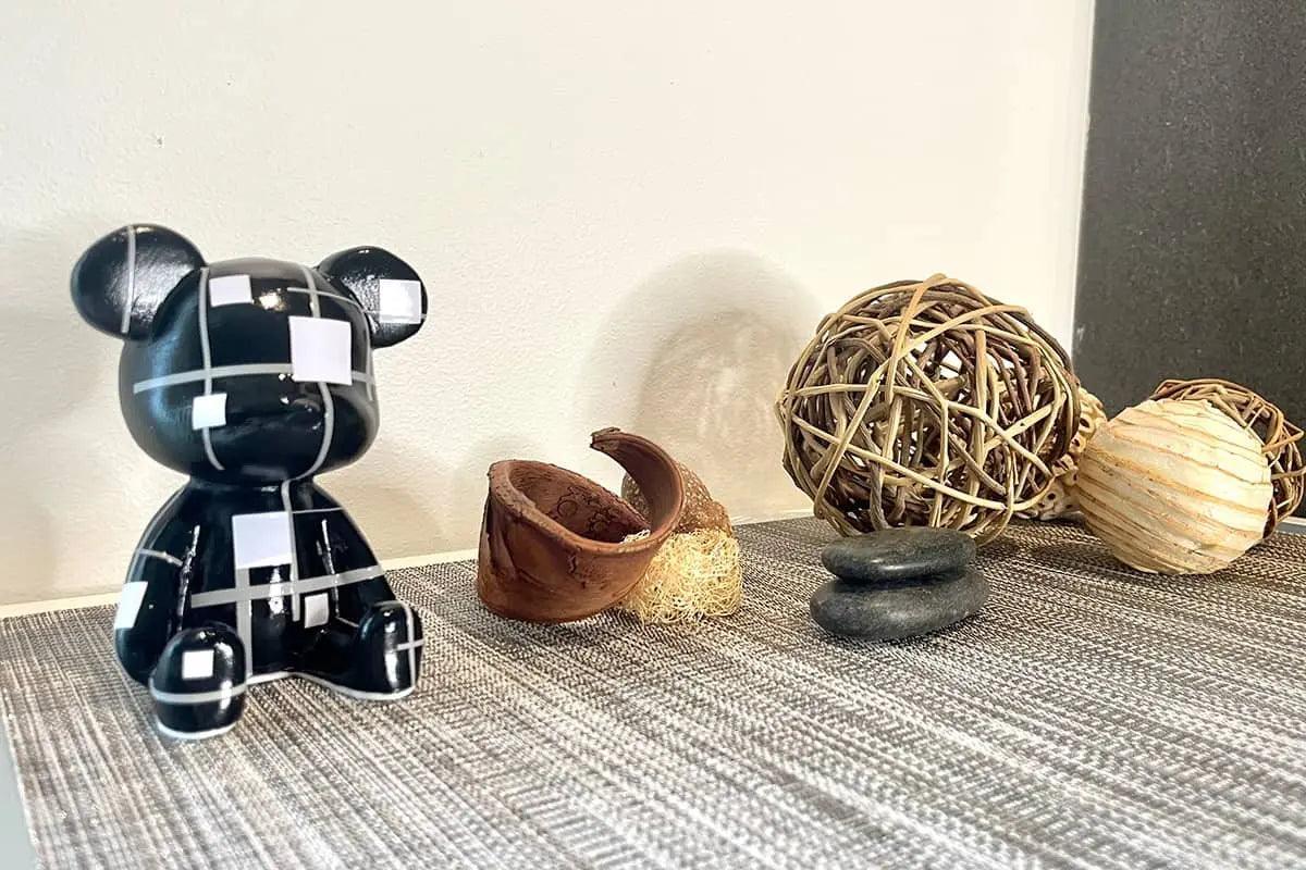 Mosaic Bear Figure